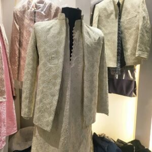 Premium Cream Prince Coat Set